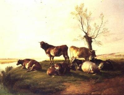 Canterbury Meadows by Thomas Sidney Cooper